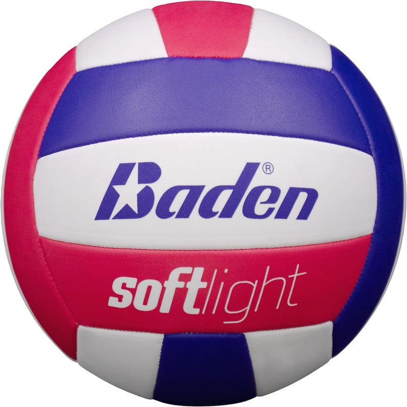 Baden | Softlight VXT1 | No Sting FlexFoam Cover | Youth Lightweight Training Volleyball | K-5 Youth Players | Official Size 5 + 20% Lighter | Official Ball of BYOP - Image 1